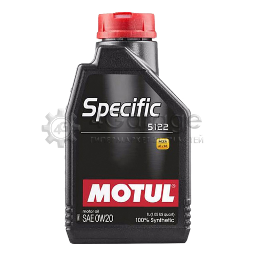 MOTUL 107304 Моторное масло Motul Specific 5122 SAE 0W 20 1л