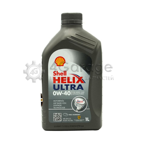 Shell Замена На 550051577 Моторное масло Синтетическое Helix Ultra 0w 40 1л 550046356 SHELL 550046356 в Нижнем Новгороде