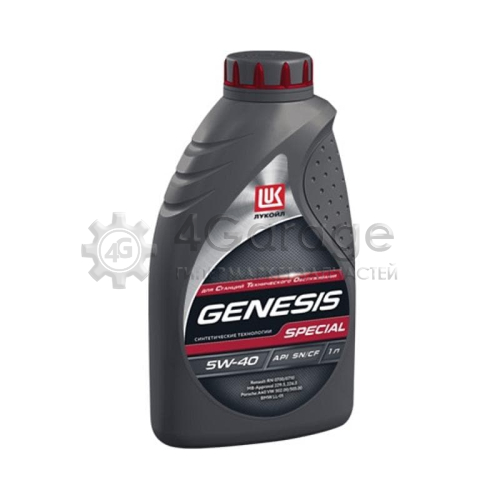 Моторное масло ЛУКОЙЛ GENESIS SPECIAL A3/B4 5W-40 1 л LUKOIL 3036257 в Нижнем Новгороде