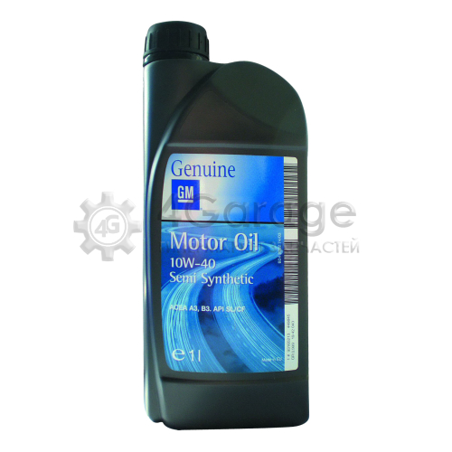 Моторное масло General Motors Semi Synthetic 10W 40 1л GM 1942043 в Нижнем Новгороде