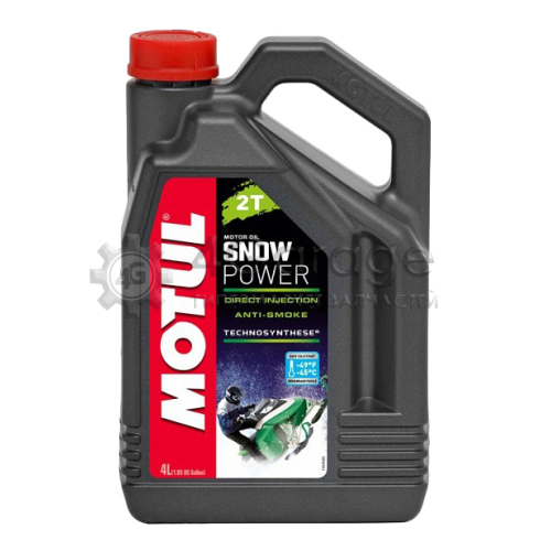 MOTUL 105888 Моторное масло Motul Snowpower 2T 5W 30 4л