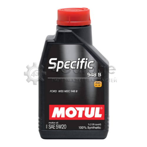 MOTUL 106317 Моторное масло Motul Specific 948B 5w 20 1л