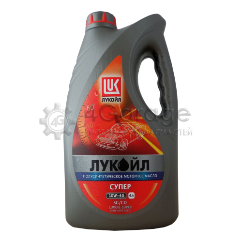 LUKOIL 19192 Моторное масло Lukoil Супер SG/CD 10W 40 4л