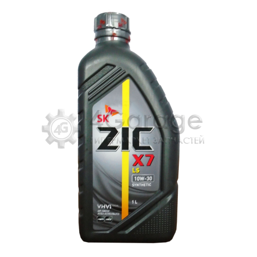 ZIC 132649 Моторное масло Zic X7 LS 10W 30 1л