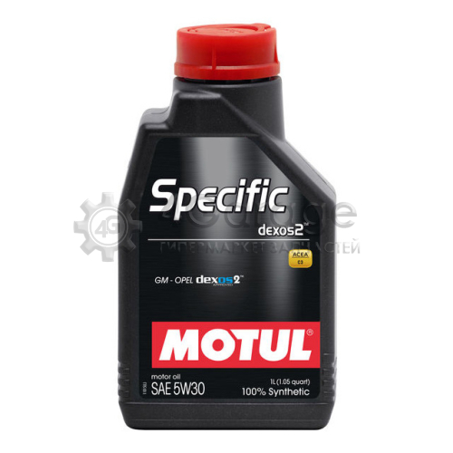 MOTUL 102638 Моторное масло Motul Specific DexoS2 5w 30 1л