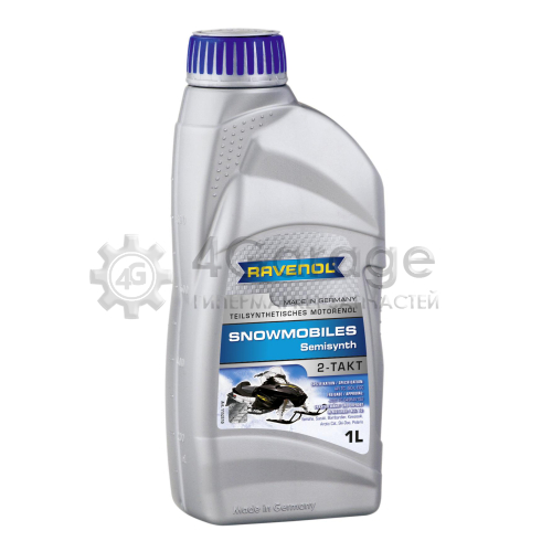 RAVENOL 4014835728516 Моторное масло Ravenol Snowmobiles Teilsynth 2-Takt 5W-30 1л в Красноярске