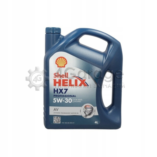 SHELL 550046351 Shell М/Масло П/Синтетика Shell Helix Hx7 5w 30 4l