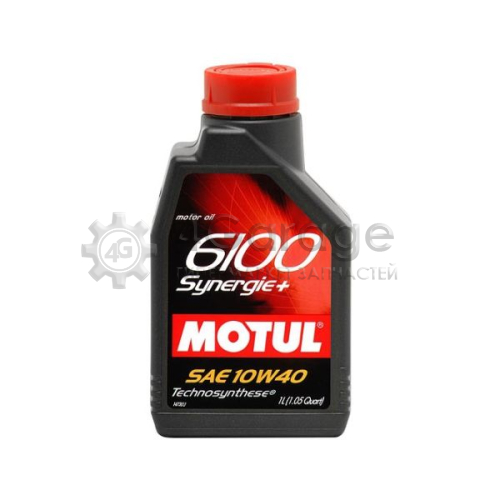 MOTUL 108646 Моторное масло MOTUL 6100 Synergie+ 10W40 12*1л (102781) 108646