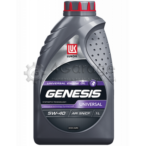 LUKOIL 3148631 Моторное масло Лукойл Genesis Universal 5W40 4 л 3148631