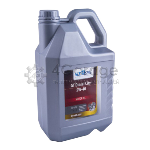 Моторное масло GT Oil GT Diesel City 5W 40 6л GT OIL 8809059408278 в Ростове-на-Дону