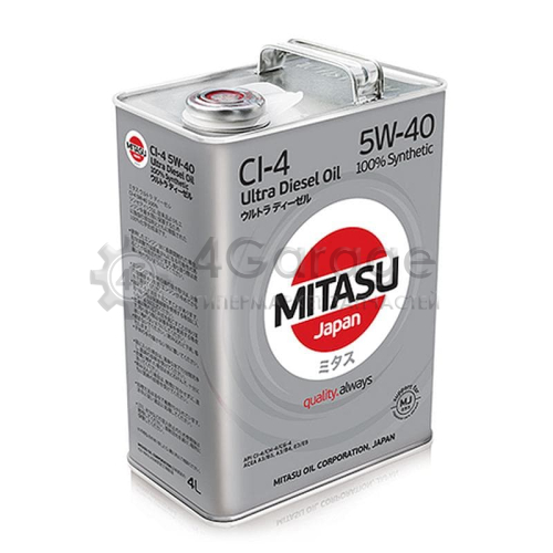 Моторное масло MITASU ULTRA DIESEL CI-4 5W-40 MITASU MJ2124 в Нижнем Новгороде