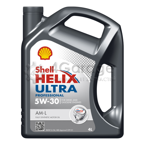 Моторное масло Shell Helix Ultra Professional AM L 5W 30 4л SHELL 550042564 в Нижнем Новгороде
