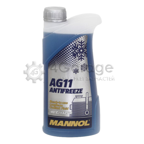 Антифриз MANNOL Синий Готовый антифриз 1л 2036 MANNOL 2036 в Нижнем Новгороде