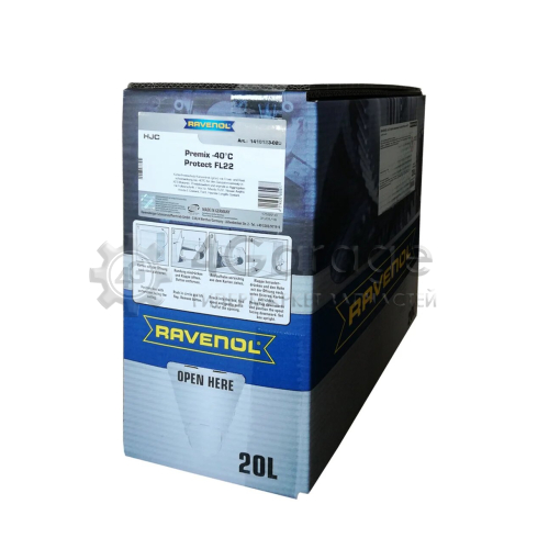 Антифриз готовый к прим. зеленый RAVENOL HJC Hybrid Japanese Coolant Premix -40°C (20 л) RAVENOL 1410123B2001888 в Ростове-на-Дону