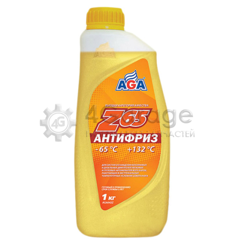 Антифриз AGA G11 желтый 1л AGA AGA042Z в Нижнем Новгороде