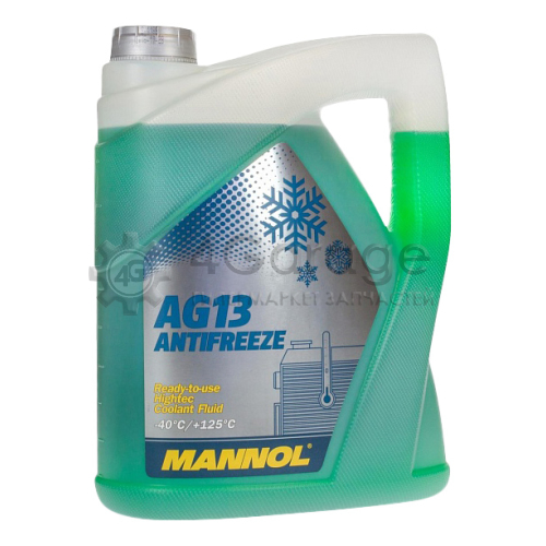 Антифриз MANNOL Hightec Зеленый Готовый антифриз -40 5л MANNOL 2041 в Нижнем Новгороде