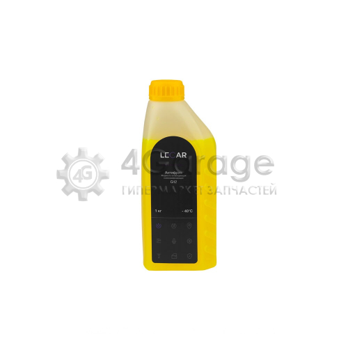 Антифриз LECAR G12 готовый -40C желтый 1 л LECAR000051210 LECAR LECAR000051210 в Ростове-на-Дону
