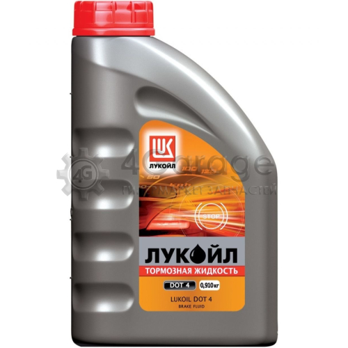 LUKOIL 1338295 Жидкость тормозная Лукойл Brake Fluid DOT4 0.91 л 1338295