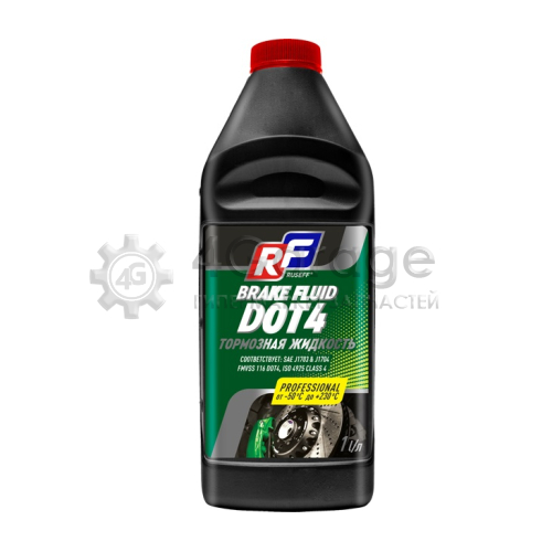 RUSEFF 20523N Тормозная жидкость RUSEFF DOT4 (1л) 20523N