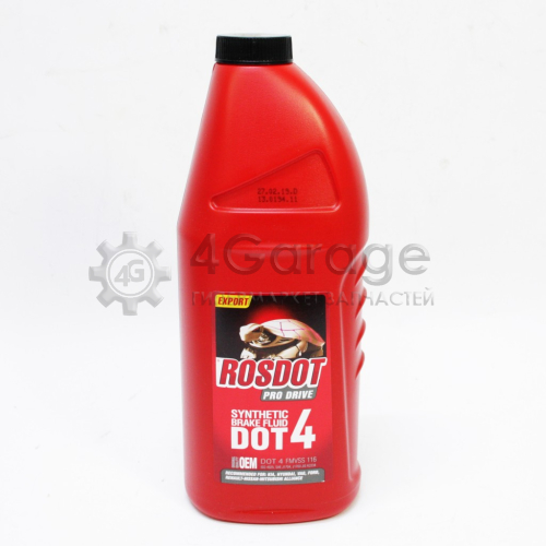 Жидкость тормозная ROSDOT PRO DRIVE DOT4 910 г 430110012 ROSDOT 430110012 в Москве