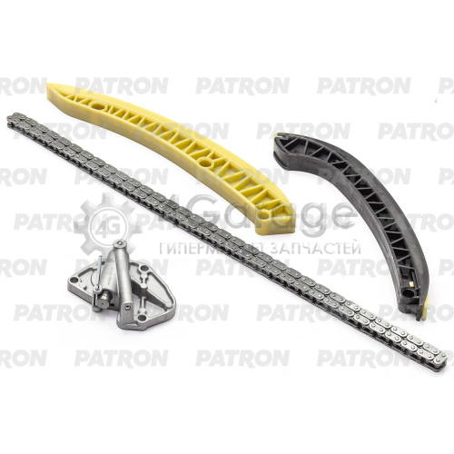 Комплект цепи ГРМ (Цепь 1 Нат 1 Усп 2)SKODA Fabia II (5J) 1.2i 3cyl 69ps (BZG CEVA) 2007 2014 PATRON PTCK036 в Ростове-на-Дону