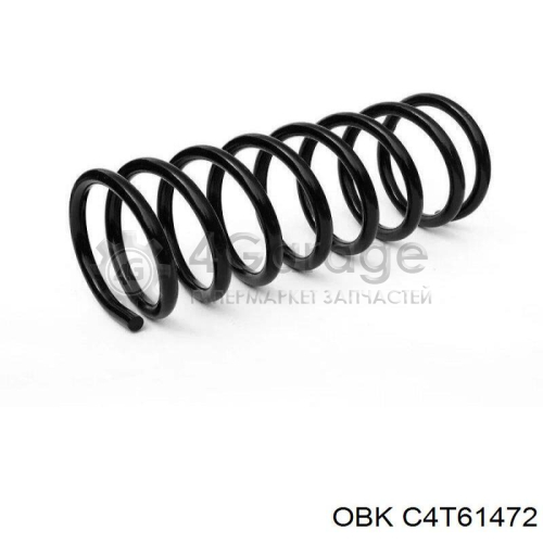 OBK C4T61472 Пружина подвески задней Toyota Land Cruiser 100