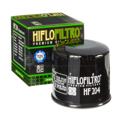 HIFLO FILTRO HF204 Фильтр масляный мото MOTO KAWASAKI