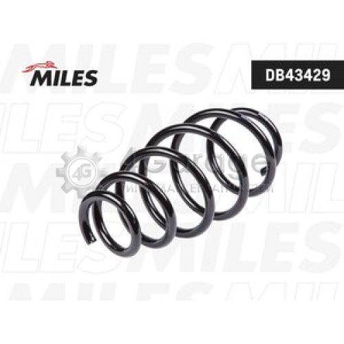 MILES DB43429 Пружина подвески CHEVROLET CRUZE/ORLANDO/OPEL ASTRA J передняя