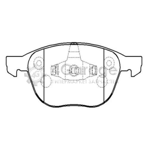 CTR GK0159 Колодки тормозные