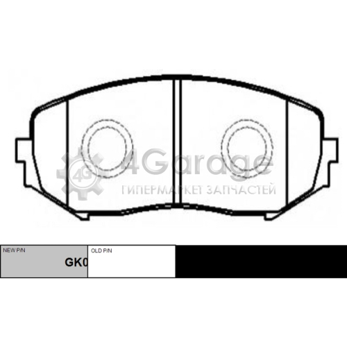 CTR GK0948 Колодки тормозные