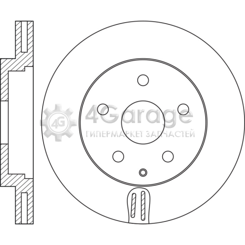 SB NAGAMOCHI BR25144T Диск тормозной MAZDA CX-9 2018 - н.в.