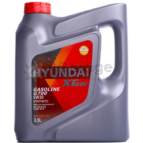 KIA/HYUNDAI 1071135 Моторное масло XTeer Gasoline G700 5W30 3 5л 1071135