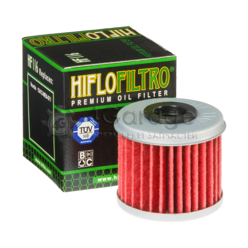 HIFLO FILTRO HF116 Масляный фильтр МОТО