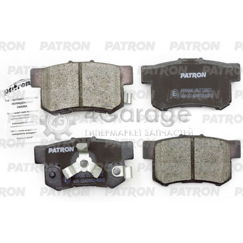 PATRON PBP090 Комплект тормозных колодок дисковый тормоз в Красноярске