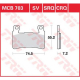 TRW MCB703 Колодки дисковые передние MCB703