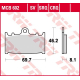 TRW MCB602 Колодки дисковые MCB602