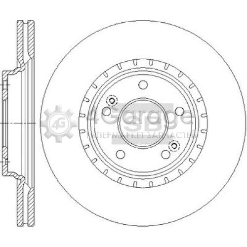 Hi-Q (SANGSIN) SD1146 Тормозной диск