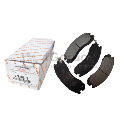 Колодки тормозные передние MITSUBISHI MZ690562 в Москве
