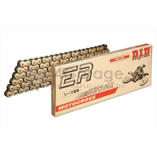 Цепь для мотоцикла 520 MX Gold - 120 CZ CHAINS 520MX120 в Москве