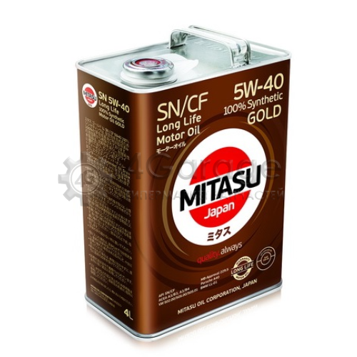 Масло моторное MITASU GOLD LL SN/CF 5W-40 MITASU MJ1074 в Ростове-на-Дону