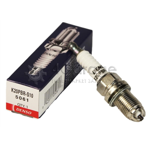 Свеча зажигания (комплект 4шт цена за 1шт) DENSO K20PBRS104 в Ростове-на-Дону