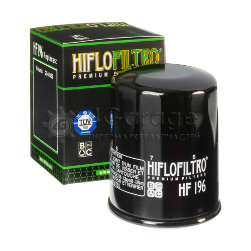 HIFLO FILTRO HF196 Фильтр масляный ATV