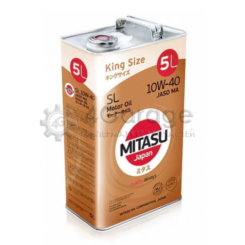 Моторное масло MITASU MOTOR OIL SL 10W-40 MITASU MJ1315 в Ростове-на-Дону