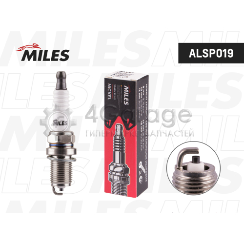 MILES ALSP019 Свеча зажигания Lada 16v BCPR6E-11 ALSP019