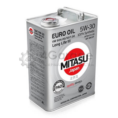 Масло моторное EURO PAO LL III MITASU MJ2104 в Ростове-на-Дону