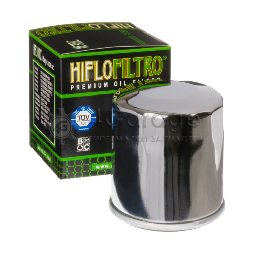 HIFLO FILTRO HF303C Масляный фильтр МОТО (Chrome)