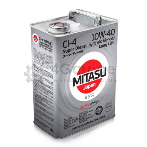 Моторное масло MITASU SUPER LL DIESEL CI-4 10W-40 MITASU MJ2224 в Ростове-на-Дону