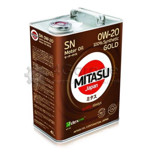 Моторное масло MITASU GOLD SN 0W-20 MITASU MJ1024 в Нижнем Новгороде