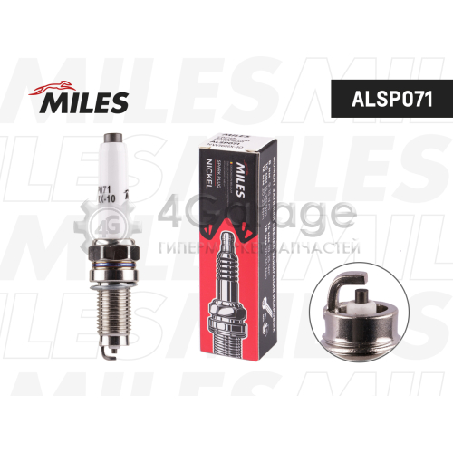 MILES ALSP071 Свеча зажигания VAG 1,6 ZKER6A10EG ALSP071