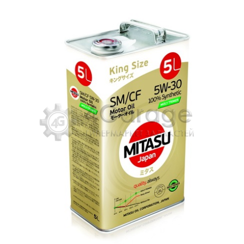Масло моторное MITASU MOLY-TRiMER SM/CF 5W-30 MITASU MJM115 в Ростове-на-Дону